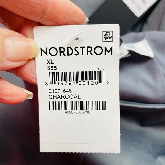 Revolve Elliatt Camo Cocktail Dress Womens XL Gray Satin Asymmetrical Halter NWT - Picture 8 of 11